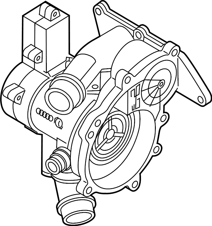 Genuine OEM Lizard & SKF Audi VW Engine Cooling Water Pumps Thermostat Housings