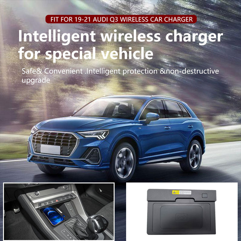 Bayern MotorWerks Wireless Car Phone Chargers 15W Fast Charging with Magnetic Cradles