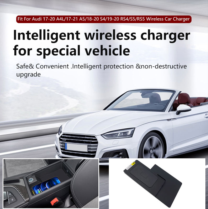 Bayern MotorWerks Wireless Car Phone Chargers 15W Fast Charging with Magnetic Cradles