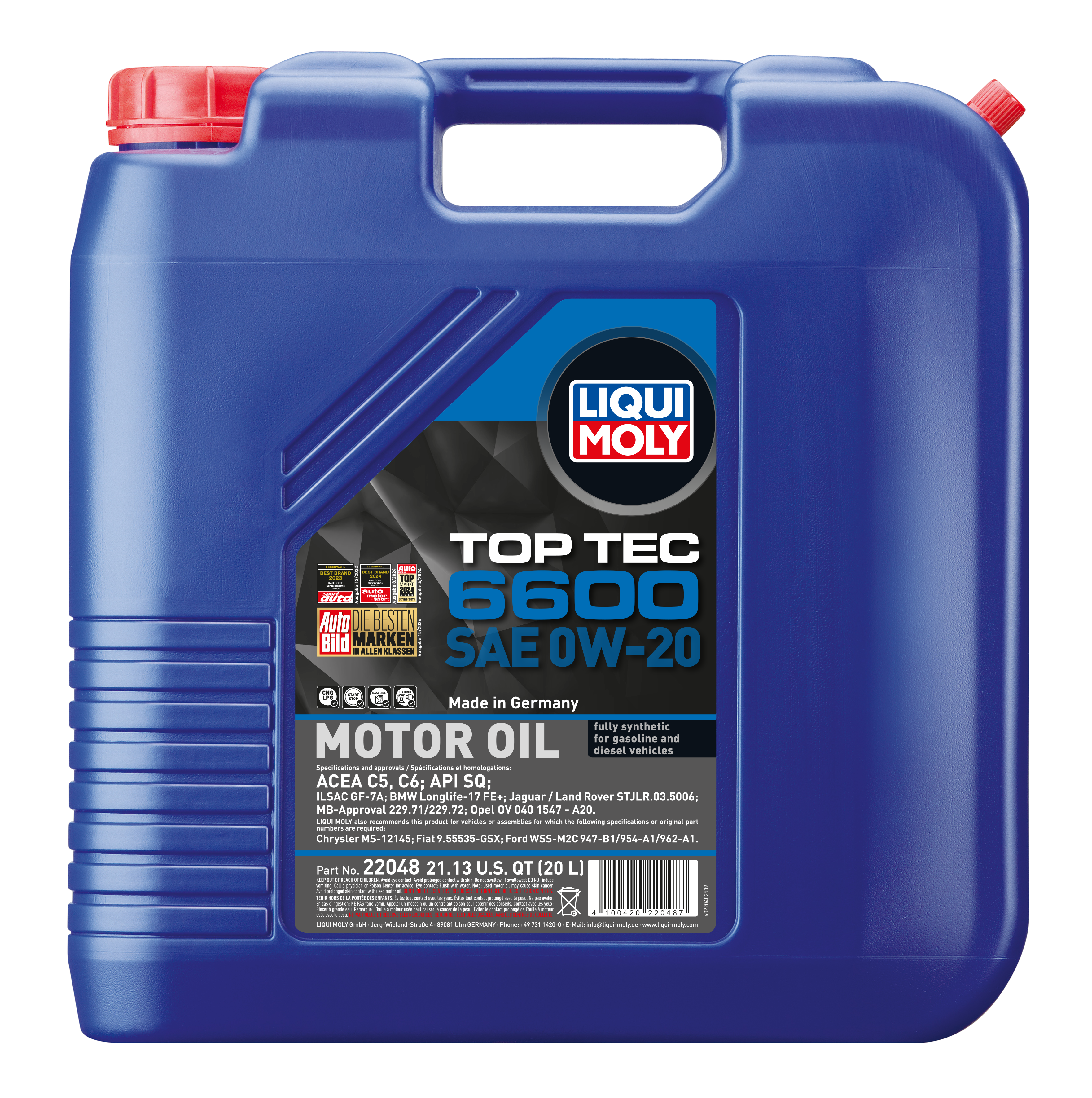 Lubricants Engine & Drivetrain Gear Oils by Liquid Moly of Germany