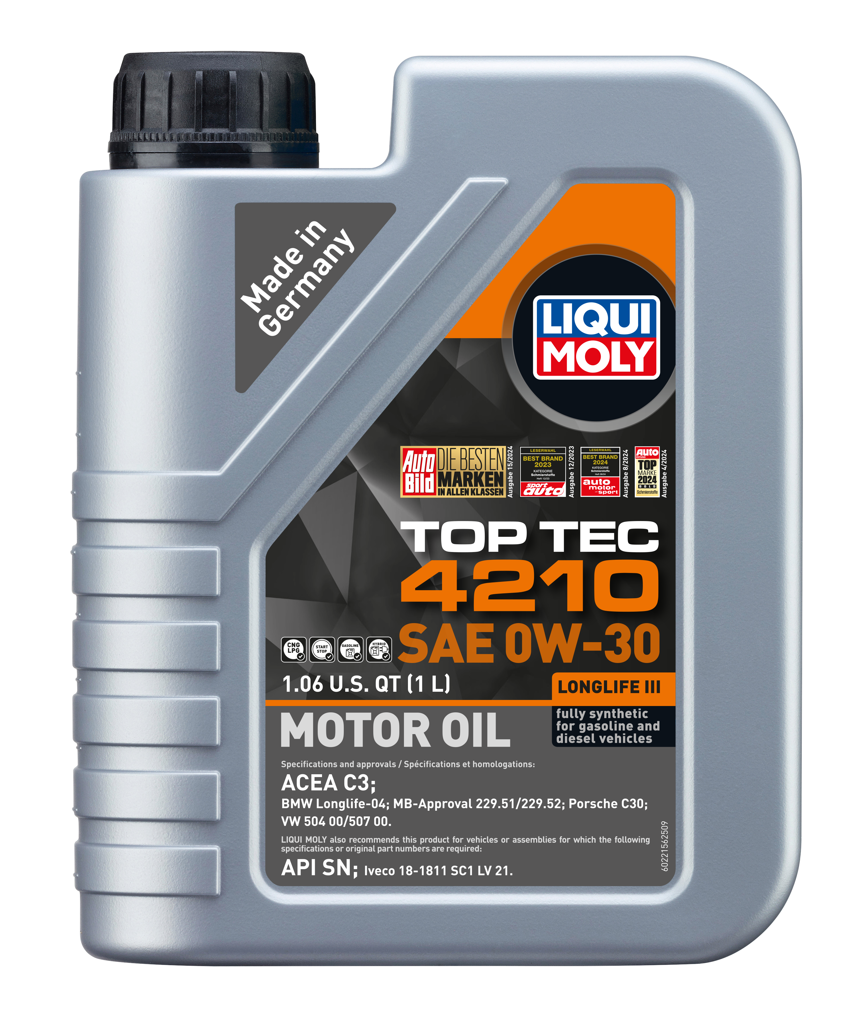 Lubricants Engine & Drivetrain Gear Oils by Liquid Moly of Germany