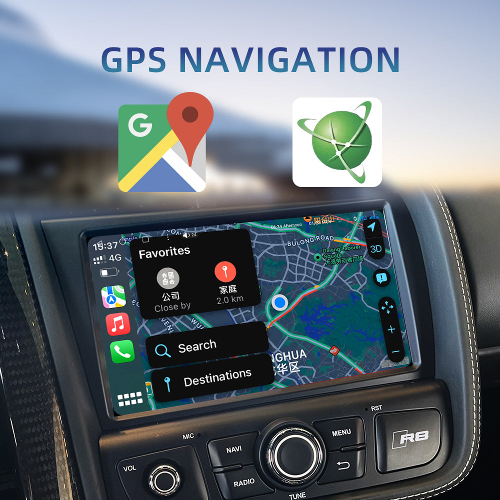 ACAR Touchscreen Upgrade for Audi R8 V8 V10 Gen1 2007-2015 New Android 13 Head Unit with CarPlay