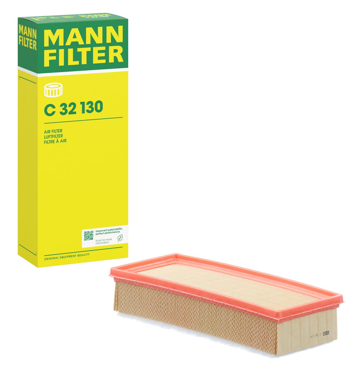 MANN Air Filters for Audi VW A3 A4 A5 A6 A7 A8 Allroad Q3 Q5 Q7 Q8 S3 S4 S5 S6 S7 SQ5 SQ7 SQ8 TT TTS TT RS R8 2008-2025