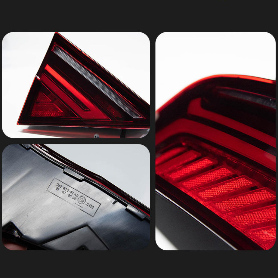 RS7 Style LED Taillamp Dynamic Signal Taillight with Animation fits Audi A7 S7 2011-2018