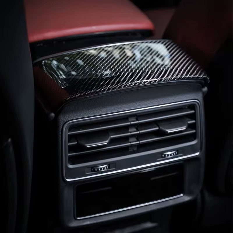 Carbon Fiber Style Interior Trim Kit for Audi A4 A5 2017-2025 4-Door Models