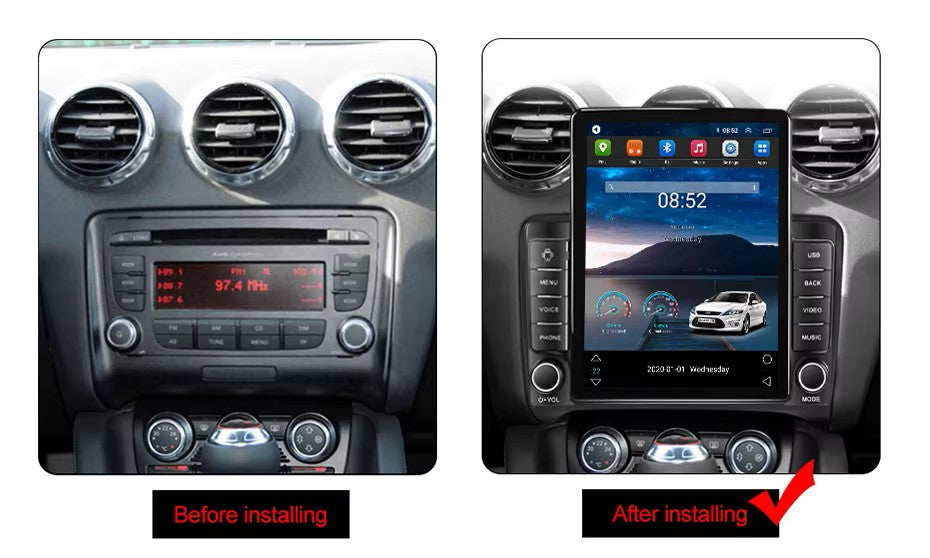 Audi TT 2006-2014 OEM Upgrade CarPlay Android Touchscreen
