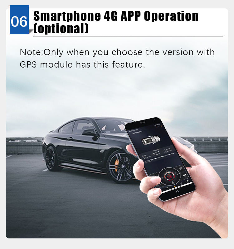 Bayern Motor Werks Engine Remote Start Stop System fits all Audi A4 A5 A6 A7 A8 Q3 Q7 TT with Keyless Entry Auto Unlock/Lock & Smartphone Remote Control