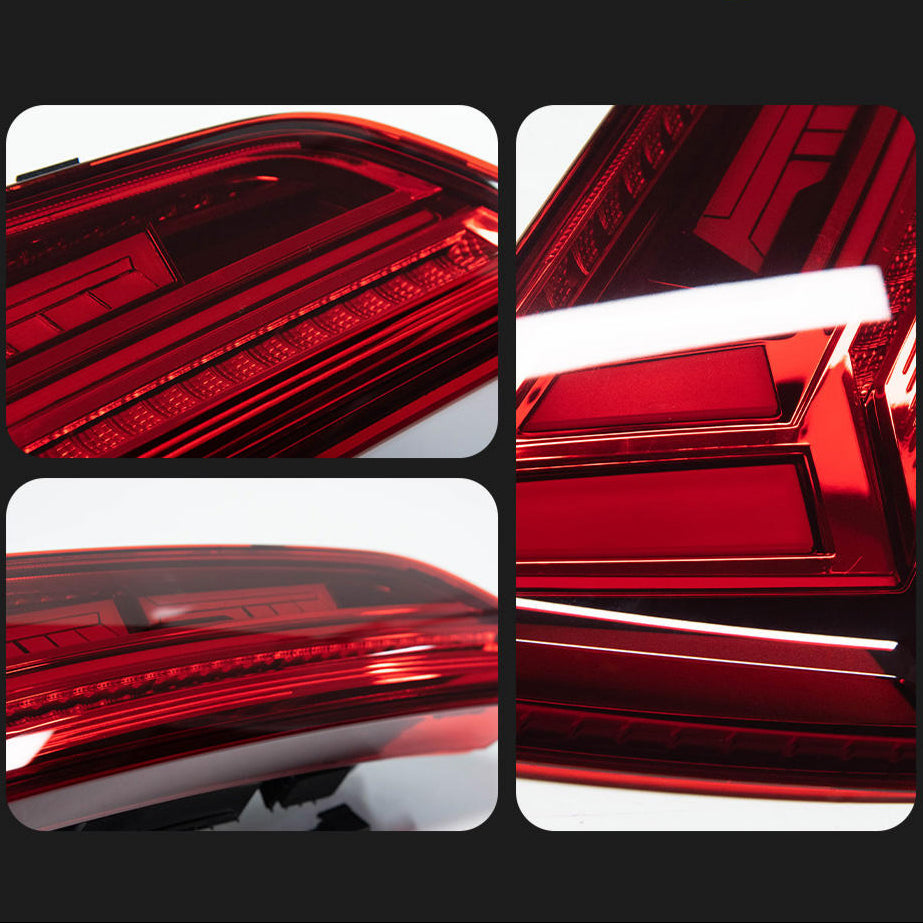 Taillight Dynamic Signal Animation fits Audi Q5 2018-2021 with Rear Lamp Stop Brake & Reverse