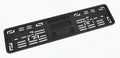 Bayern Motor Werks European License Plate Holder