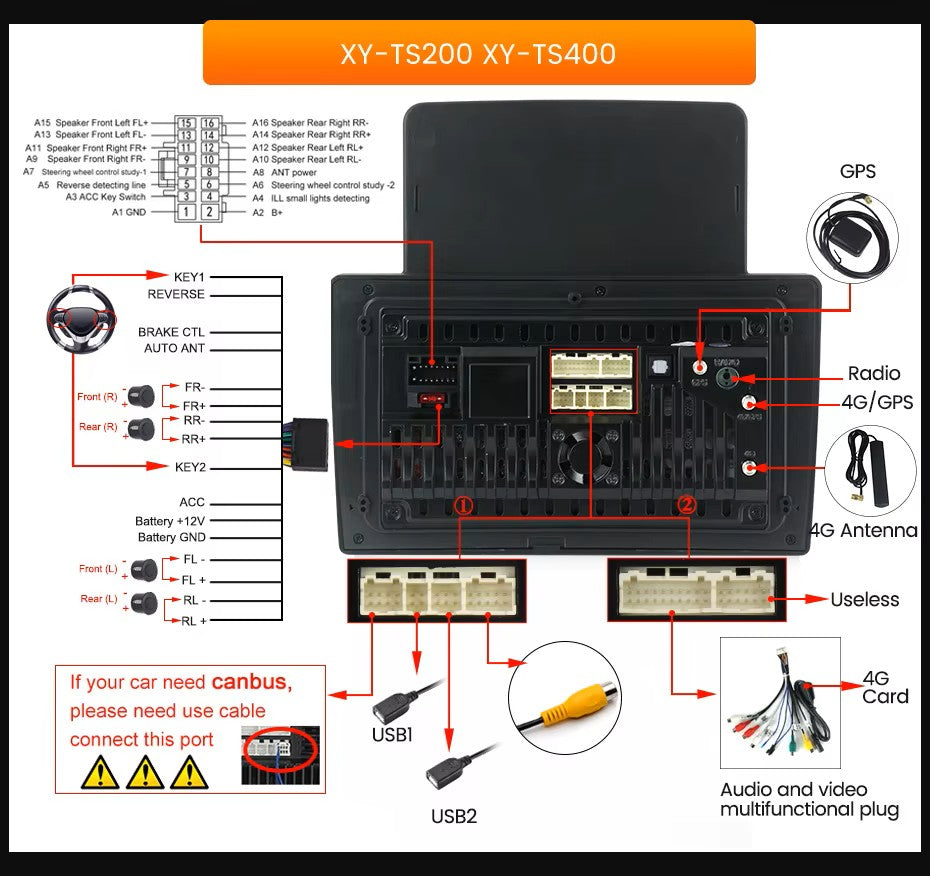 Audi TT 2006-2014 OEM Upgrade CarPlay Android Touchscreen