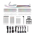 Decorative LED Lighted panels and strip kit fit Audi A3 2021-2025