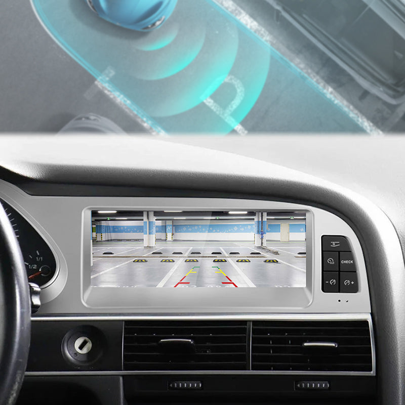 Upgrade Multimedia 8.8" Touchscreen compatible with Audi A6 C6 2005-2011 with 8-Core Android14 Wireless CarPlay GPS & Navigation