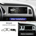 Upgrade Multimedia 8.8" Touchscreen compatible with Audi A6 C6 2005-2011 with 8-Core Android14 Wireless CarPlay GPS & Navigation