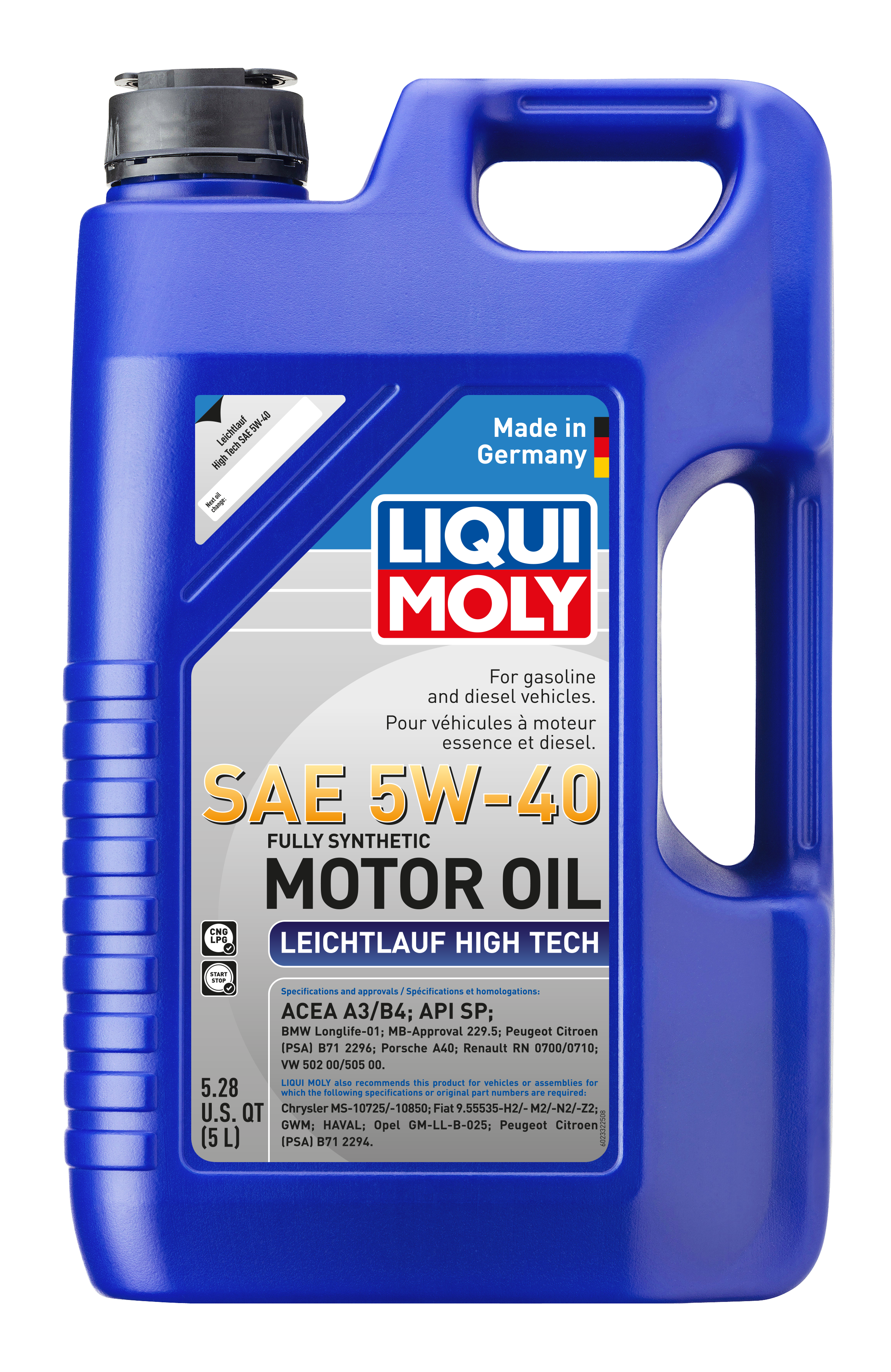 Lubricants Engine & Drivetrain Gear Oils by Liquid Moly of Germany